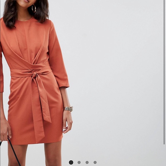 ASOS Dresses & Skirts - Burnt orange ASOS dress NWT